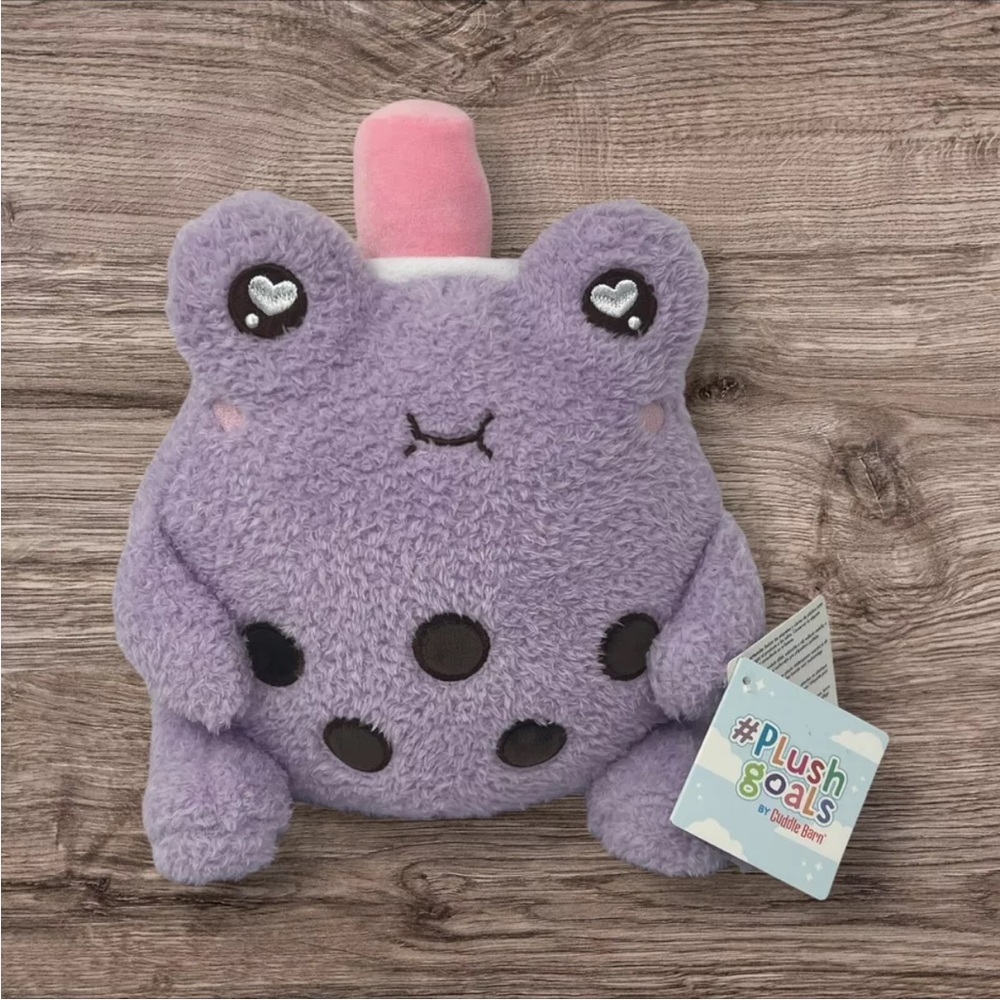 NWT #Plush Goals By Cuddle Barn Boba Wawa The Magical‎ Frog Prince Series 2